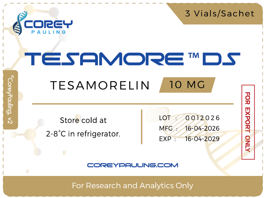 Tesamore DS sachet label