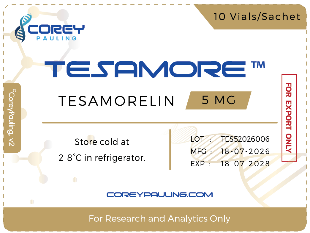 Tesamore sachet label